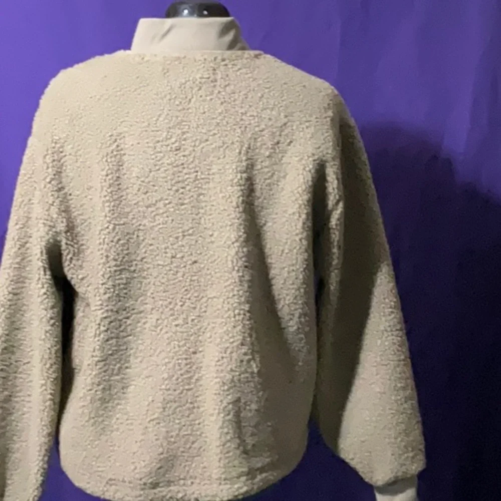 Women’s thick  fleece pullover 1/4 zip top, size XL - Picture 2 of 7